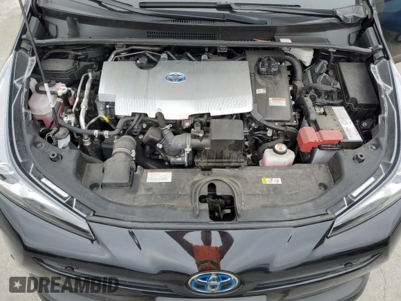2022 Toyota Prius L Eco with VIN JTDKAMFU5N3180976, listed as a Copart auction lot 52612005 with 48,195 mi miles and Salvage title. Bid and sale history available at DreamBid. Image 13.