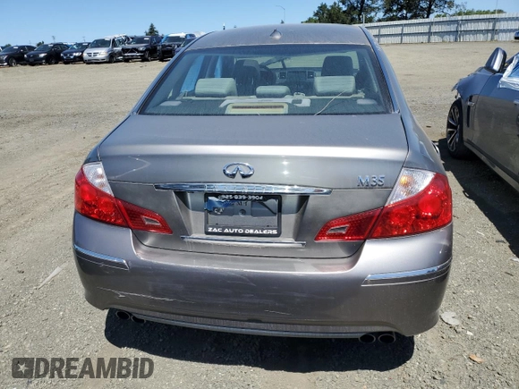 2008 Infiniti M z VIN JNKAY01E58M605738, wystawiony jako Copart lot #80162874 z przebiegiem Nie podano mil oraz Szkoda całkowita • Salvage title. Historia ofert i sprzedaży dostępna na DreamBid. Obrazek 6.