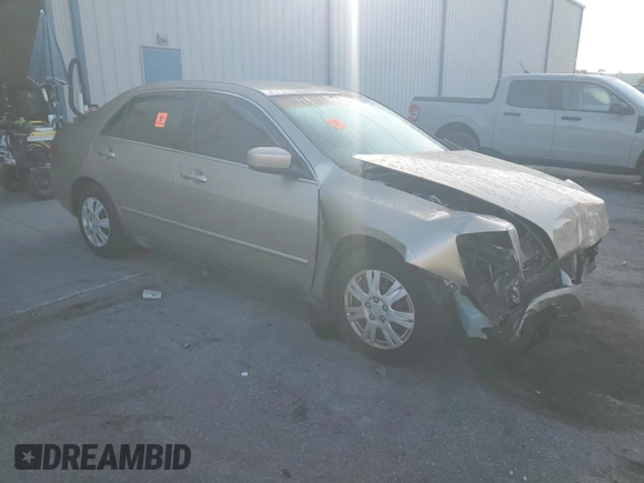 2003 Honda Accord LX with VIN 1HGCM563X3A108447, listed as a Copart auction lot 60288235 with 142,381 mi miles and Salvage title. Bid and sale history available at DreamBid. Image 4.