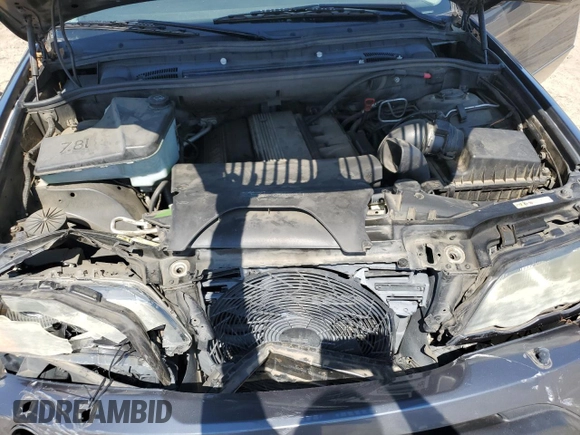 2002 BMW X5 3.0i with VIN 5UXFA53502LV72861, listed as a Copart auction lot 72165804 with 184,596 mi miles and Salvage Title. Bid and sale history available at carsss.com. Image 14.