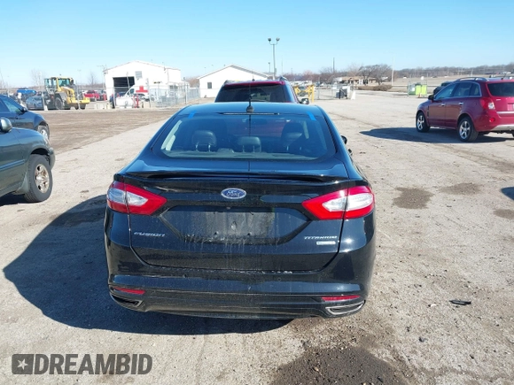 2016 Ford Fusion Titanium with VIN 3FA6P0K95GR135766, listed as a IAAI auction lot 41735040 with 99,256 mi miles. Bid and sale history available at carsss.com. Image 16.