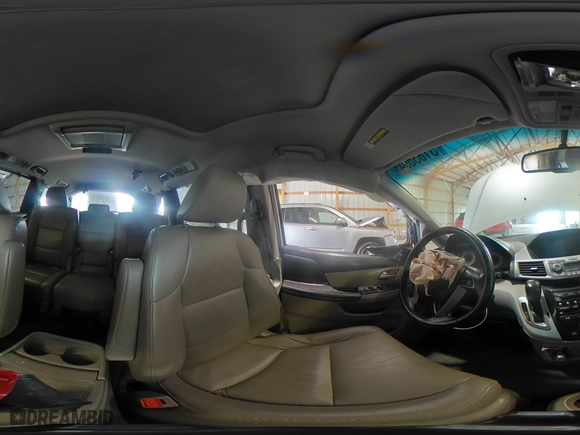 2011 Honda Odyssey EX-L with VIN 5FNRL5H68BB076882, listed as a Copart auction lot 51835945 with 176,431 mi miles and Salvage Title. Bid and sale history available at carsss.com. Image 14.