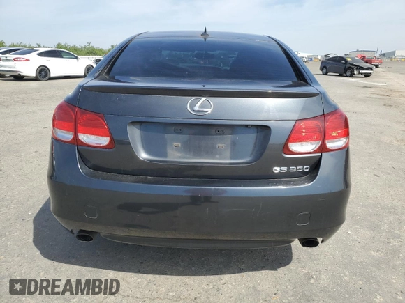 2011 Lexus GS 350 with VIN JTHBE1KS9B0053179, listed as a Copart auction lot 55224285 with 168,765 mi miles and Salvage Title. Bid and sale history available at DreamBid. Image 6.