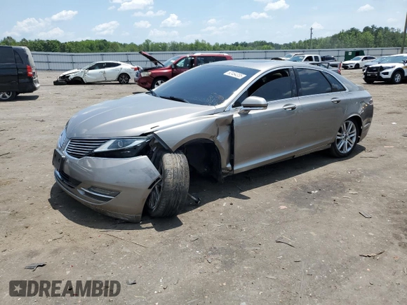 2016 Lincoln MKZ with VIN 3LN6L2J97GR624071, listed as a Copart auction lot 62464335 with 157,418 mi miles and Salvage title. Bid and sale history available at DreamBid. Image 1.