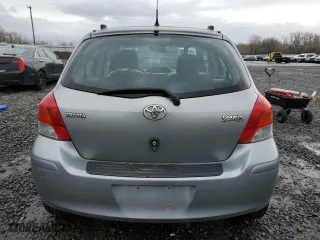 2009 Toyota Yaris with VIN JTDKT903095238977, listed as a Copart auction lot 46437355 with 181,452 mi miles and Salvage Title. Bid and sale history available at carsss.com. Image 6.