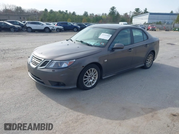 2008 Saab 9-3 with VIN YS3FB49Y481135503, listed as a IAAI auction lot 42151949 with 173,778 mi miles. Bid and sale history available at carsss.com. Image 2.