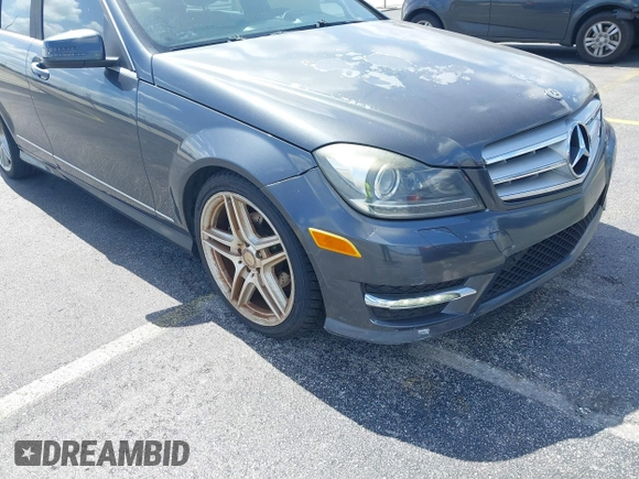 2013 Mercedes-Benz C 250 Sport with VIN WDDGF4HB5DA789357, listed as a IAAI auction lot 42176547 with 139,299 mi miles and . Bid and sale history available at carsss.com. Image 6.