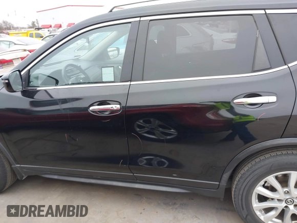 2017 Nissan Rogue SV with VIN JN8AT2MT1HW146593, listed as a IAAI auction lot 41528155 with 73,703 mi miles. Bid and sale history available at carsss.com. Image 14.
