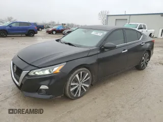2019 Nissan Altima 2.5 Platinum with VIN 1N4BL4FV2KC193995, listed as a Copart auction lot 44106215 with 59,488 mi miles and Salvage Title. Bid and sale history available at carsss.com. Image 1.