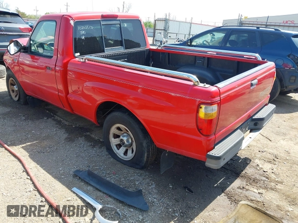 2002 Mazda B-Series Truck SX with VIN 4F4YR12D02TM01264, listed as a IAAI auction lot 41908459 with 205,445 mi miles and . Bid and sale history available at DreamBid. Image 3.