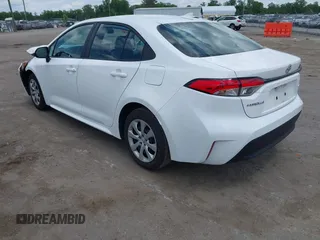 2023 Toyota Corolla LE with VIN 5YFB4MDE7PP068547, listed as a IAAI auction lot 42158965 with 48,735 mi miles. Bid and sale history available at carsss.com. Image 3.
