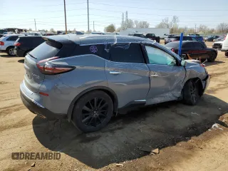 2023 Nissan Murano Platinum z VIN 5N1AZ2DS3PC129694, wystawiony jako Copart lot #53986615 z przebiegiem 19 829 mil mil oraz Szkoda całkowita • Salvage title. Historia ofert i sprzedaży dostępna na DreamBid. Obrazek 3.