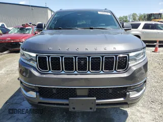 2022 Jeep Grand Wagoneer с VIN 1C4SJUAT9NS202210, выставлен на аукционе Copart как лот 57844125 с пробегом 75 047 миль миль и Списание • Salvage title. История ставок и продаж доступна на DreamBid. Изображение 5.