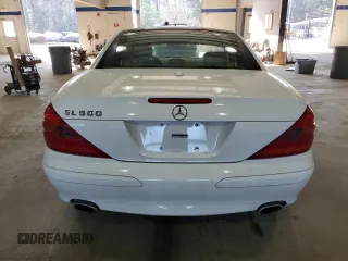 2006 Mercedes-Benz SL 500 with VIN WDBSK75F06F115114, listed as a Copart auction lot 42569065 with 60,360 mi miles and Salvage title. Bid and sale history available at DreamBid. Image 6.
