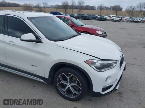 2016 BMW X1 xDrive28i with VIN WBXHT3C35GP886144, listed as a IAAI auction lot 41954742 with 89,268 mi miles. Bid and sale history available at carsss.com. Image 20.