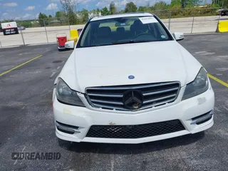 2014 Mercedes-Benz C 250 Sport with VIN WDDGF4HB0EG255701, listed as a IAAI auction lot 42213602 with 107,102 mi miles and . Bid and sale history available at carsss.com. Image 6.