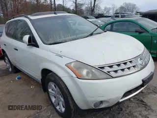 2006 Nissan Murano S with VIN JN8AZ08T66W426049, listed as a IAAI auction lot 41415098 with 215,020 mi miles. Bid and sale history available at carsss.com. Image 1.