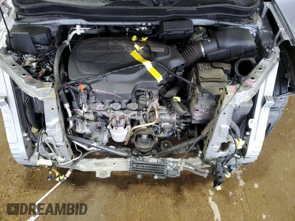 2019 Honda Ridgeline RTL-T with VIN 5FPYK3F60KB009495, listed as a Copart auction lot 61578405 with 90,586 mi miles and Salvage title. Bid and sale history available at DreamBid. Image 11.