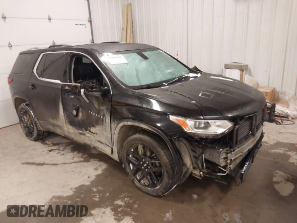 2018 Chevrolet Traverse LT Leather with VIN 1GNEVHKW5JJ215903, listed as a IAAI auction lot 41351125 with 136,739 mi miles. Bid and sale history available at carsss.com. Image 1.