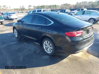 2015 Chrysler 200 C with VIN 1C3CCCCB4FN524965, listed as a IAAI auction lot 41757269 with 187,293 mi miles. Bid and sale history available at carsss.com. Image 3.