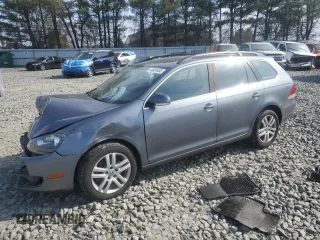 2014 Volkswagen Jetta SportWagen TDI with VIN 3VWPL7AJ9EM609711, listed as a Copart auction lot 48834485 with 133,678 mi miles and Salvage Title. Bid and sale history available at carsss.com. Image 1.