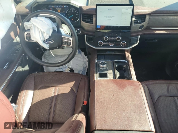 2024 Ford Expedition Max Limited with VIN 1FMJK1K84REA67428, listed as a Copart auction lot 49279655 with 19,317 mi miles and Salvage Title. Bid and sale history available at DreamBid. Image 8.