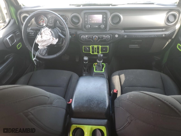 2018 Jeep Wrangler Unlimited Sport S with VIN 1C4HJXDG8JW272536, listed as a Copart auction lot 48490415 with 95,803 mi miles and Salvage Title. Bid and sale history available at carsss.com. Image 8.