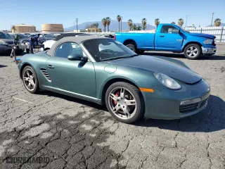 2008 Porsche Boxster S with VIN WP0CB29888U731694, listed as a Copart auction lot 47062655 with 132,503 mi miles and Salvage Title. Bid and sale history available at carsss.com. Image 4.