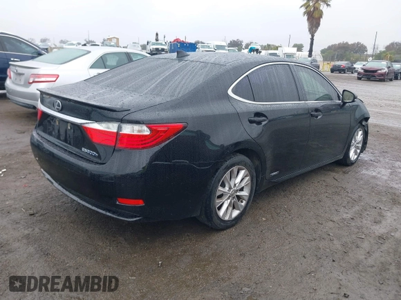 2015 Lexus ES 300h with VIN JTHBW1GG8F2098481, listed as a IAAI auction lot 41488504 with 212,171 mi miles and . Bid and sale history available at DreamBid. Image 4.