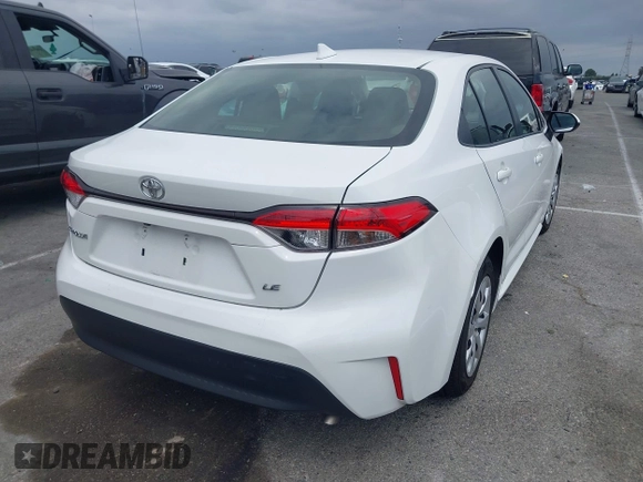 2023 Toyota Corolla LE z VIN JTDB4MEE7PJ001532, wystawiony jako IAAI lot #42073674 z przebiegiem 32 962 mil mil oraz . Historia ofert i sprzedaży dostępna na DreamBid. Obrazek 4.