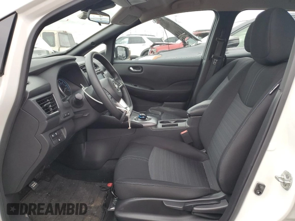 2020 Nissan LEAF with VIN 1N4BZ1BP6LC311665, listed as a Copart auction lot 79530784 with 15,170 mi miles and Salvage title. Bid and sale history available at DreamBid. Image 7.