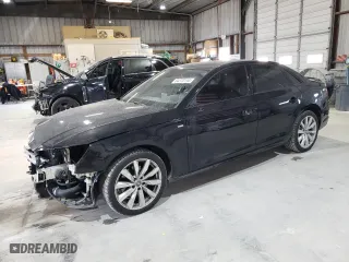 2018 Audi A4 Premium with VIN WAUKMAF40JA042562, listed as a Copart auction lot 84270144 with 123,767 mi miles and Salvage Title. Bid and sale history available at carsss.com. Image 1.