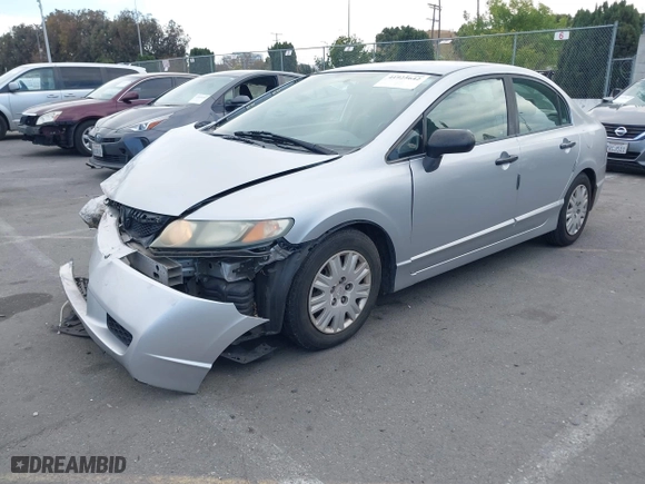 2009 Honda Civic Sdn DX-VP with VIN 2HGFA16319H337981, listed as a IAAI auction lot 41925642 with 125,043 mi miles. Bid and sale history available at carsss.com. Image 18.