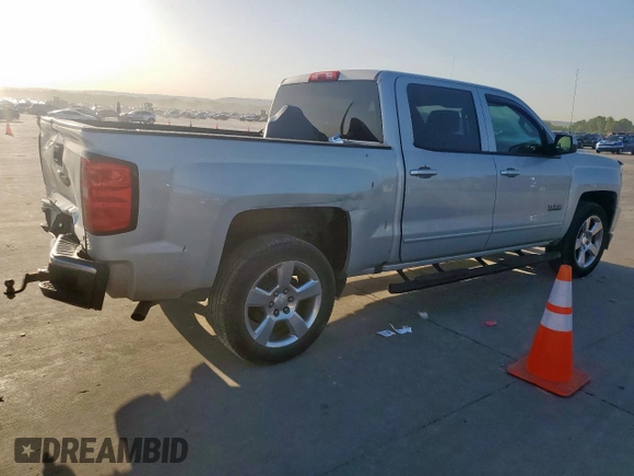 2017 Chevrolet Silverado 1500 LT with VIN 3GCPCREC4HG252886, listed as a Copart auction lot 52786615 with 79,521 mi miles and Salvage Title. Bid and sale history available at carsss.com. Image 3.