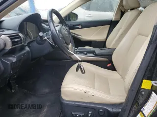 2014 Lexus IS 250 with VIN JTHCF1D25E5003949, listed as a Copart auction lot 58034355 with 132,647 mi miles and Salvage title. Bid and sale history available at DreamBid. Image 7.