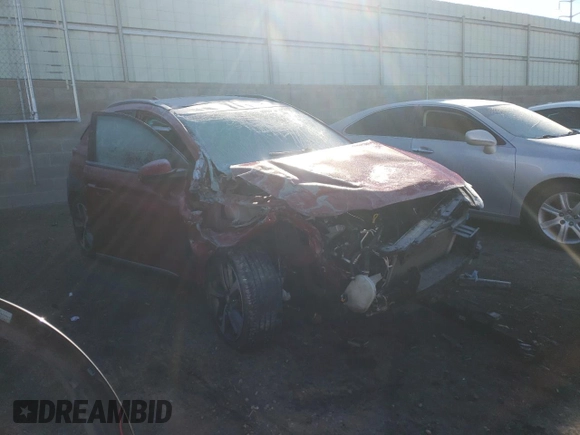 2021 Hyundai Kona Ultimate with VIN KM8K53A59MU712104, listed as a Copart auction lot 87926405 with 0 mi miles and Salvage Title. Bid and sale history available at carsss.com. Image 4.