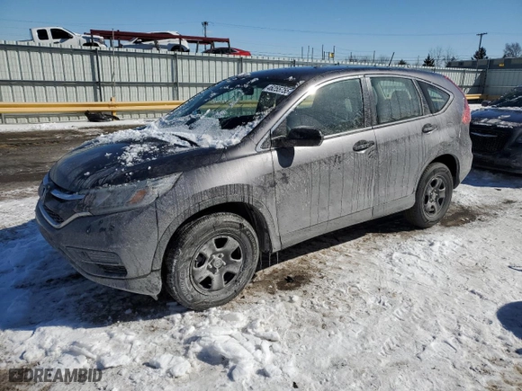 2016 Honda CR-V LX with VIN 3CZRM3H34GG707808, listed as a Copart auction lot 46255755 with NaN miles and Salvage Title. Bid and sale history available at carsss.com. Image 1.