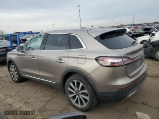 2020 Lincoln Nautilus Reserve with VIN 2LMPJ6K91LBL15015, listed as a Copart auction lot 86098974 with 22,627 mi miles and Salvage Title. Bid and sale history available at carsss.com. Image 2.