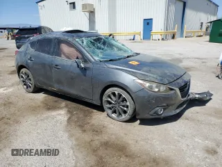 2016 Mazda 3 S Touring with VIN JM1BM1M3XG1342809, listed as a Copart auction lot 61915845 with 141,227 mi miles and Salvage title. Bid and sale history available at DreamBid. Image 4.