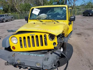 2008 Jeep Wrangler Unlimited X with VIN 1J4GA39178L647587, listed as a IAAI auction lot 41468034 with 94,786 mi miles and . Bid and sale history available at DreamBid. Image 6.