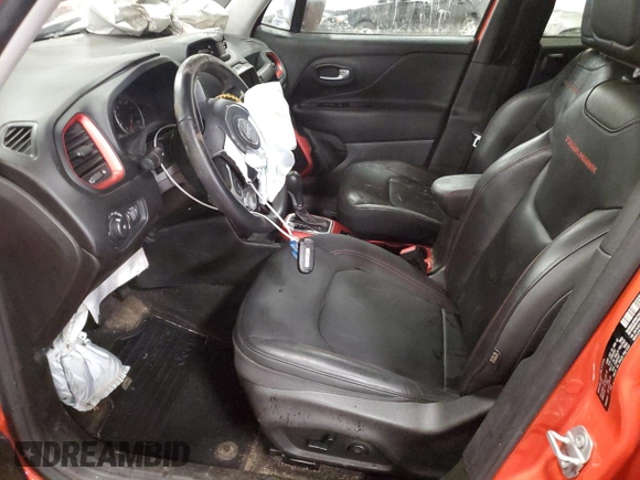 2021 Jeep Renegade Trailhawk with VIN ZACNJDC10MPM39680, listed as a Copart auction lot 44353225 with 48,367 mi miles and Non repairable. Bid and sale history available at DreamBid. Image 7.