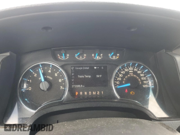 2014 Ford F-150 XL with VIN 1FTFX1CT2EKE45188, listed as a Copart auction lot 49287235 with 272,338 mi miles and Salvage Title. Bid and sale history available at carsss.com. Image 9.