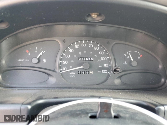 1998 Ford Escort SE z VIN 1FAFP13P1WW167919, wystawiony jako Copart lot #72810024 z przebiegiem 211 520 mil mil oraz Szkoda całkowita • Salvage title. Historia ofert i sprzedaży dostępna na DreamBid. Obrazek 9.