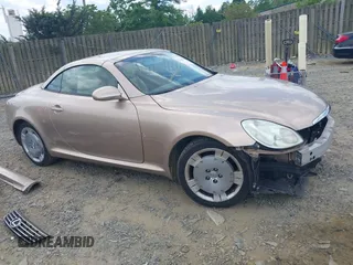 2002 Lexus SC 430 with VIN JTHFN48Y920008418, listed as a IAAI auction lot 42220823 with 152,907 mi miles and . Bid and sale history available at DreamBid. Image 1.