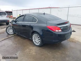 2011 Buick Regal CXL Turbo TO2 with VIN W04GW5EV1B1075800, listed as a IAAI auction lot 41677775 with NaN miles. Bid and sale history available at carsss.com. Image 3.