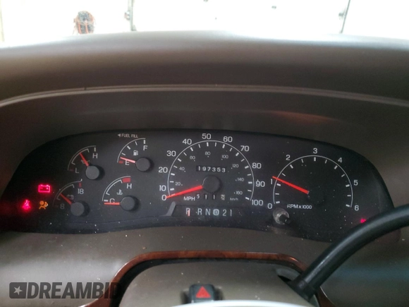 2000 Ford Excursion Limited with VIN 1FMNU43S1YEE15529, listed as a Copart auction lot 81999954 with 197,353 mi miles and Clean title. Bid and sale history available at DreamBid. Image 9.
