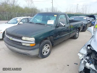 2002 Chevrolet Silverado 1500 with VIN 1GCEC14W82Z181154, listed as a IAAI auction lot 42031417 with 167,569 mi miles. Bid and sale history available at carsss.com. Image 2.