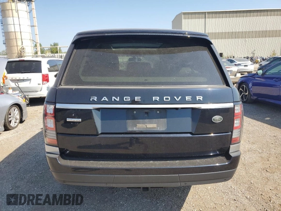 2015 Land Rover Range Rover Autobiography with VIN SALGV2TF8FA216928, listed as a Copart auction lot 69661193 with Not provided miles and . Bid and sale history available at DreamBid. Image 6.