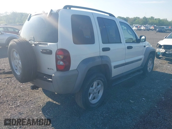 2007 Jeep Liberty Sport z VIN 1J4GL48K77W641490, wystawiony jako IAAI lot #42139494 z przebiegiem 110 746 mil mil oraz . Historia ofert i sprzedaży dostępna na DreamBid. Obrazek 4.