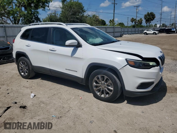 2020 Jeep Cherokee Lux with VIN 1C4PJLLX4LD517207, listed as a Copart auction lot 59304434 with 56,952 mi miles and Non repairable. Bid and sale history available at DreamBid. Image 4.